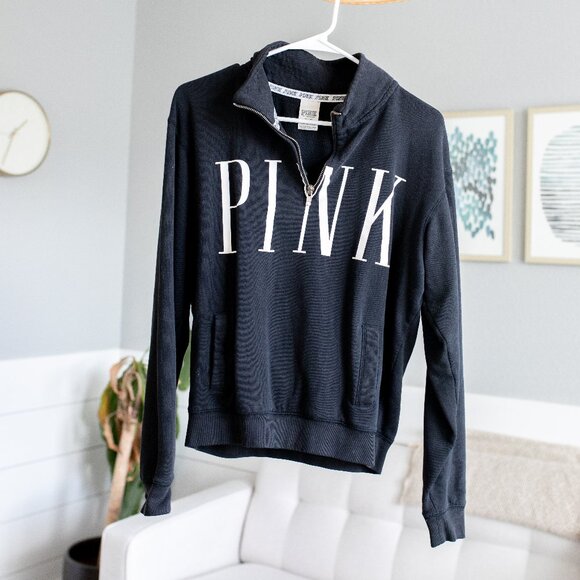 PINK Zipper Sweatshirt - Picture 1 of 4